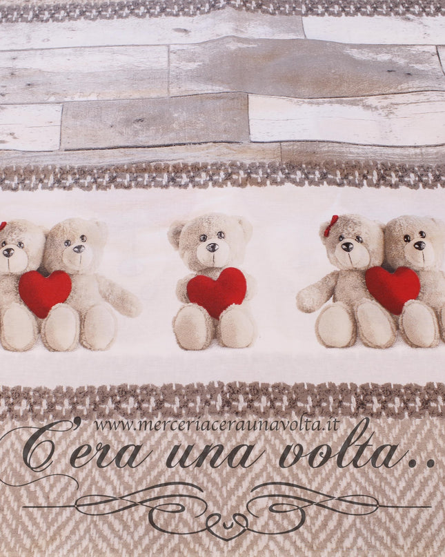 Tessuto per lenzuola Teddy