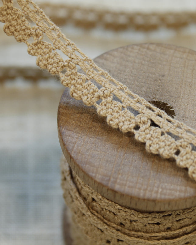 Pizzo in cotone colorato