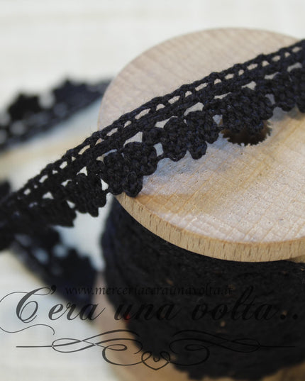 Pizzo in cotone colorato