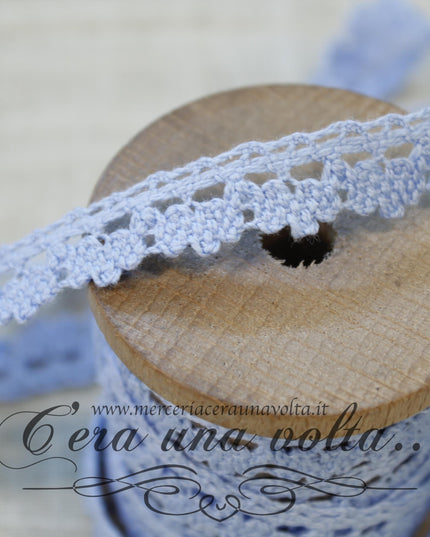 Pizzo in cotone colorato