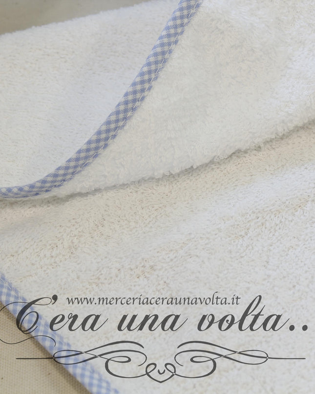 Asciugamano asilo mela Azzurro