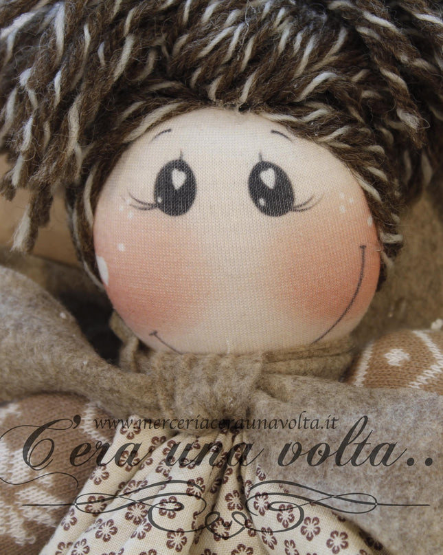 Stoffa in maglina per bambole