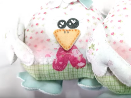 Pannello Gallinelle Romantiche