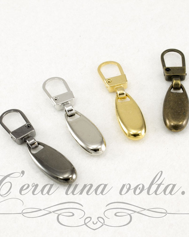 Tiretto cerniera ovale