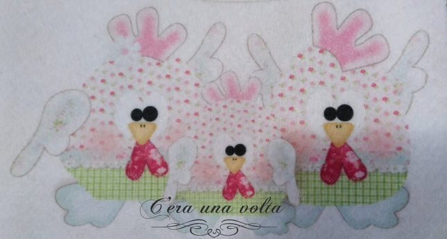 Pannello Gallinelle Romantiche