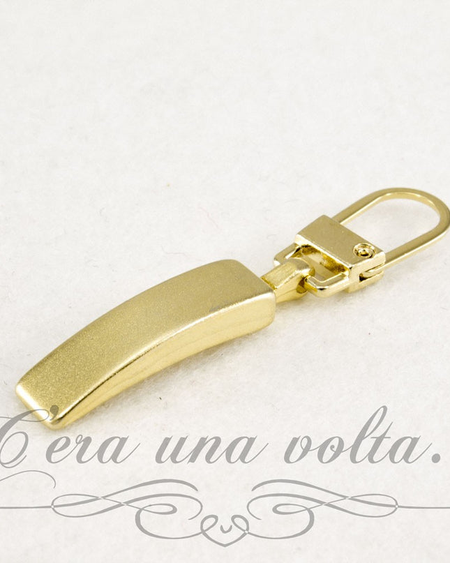 Tiretto cerniera lampo mezzaluna