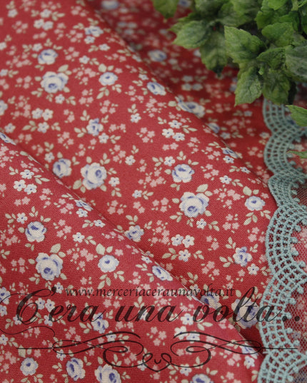 Tessuto americano Old Rose Lampone