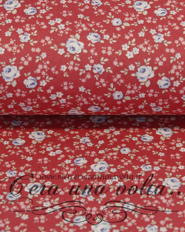 Tessuto americano Old Rose Lampone