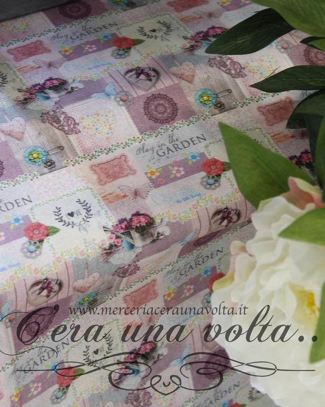 Tessuto fantasia Vintage