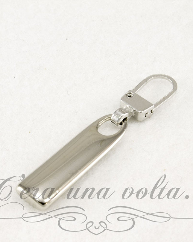 Tiretto cerniera lampo rettangolare