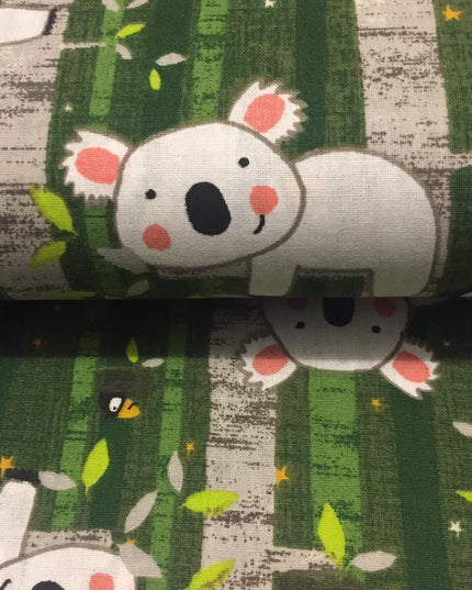 Tessuto in cotone Koala