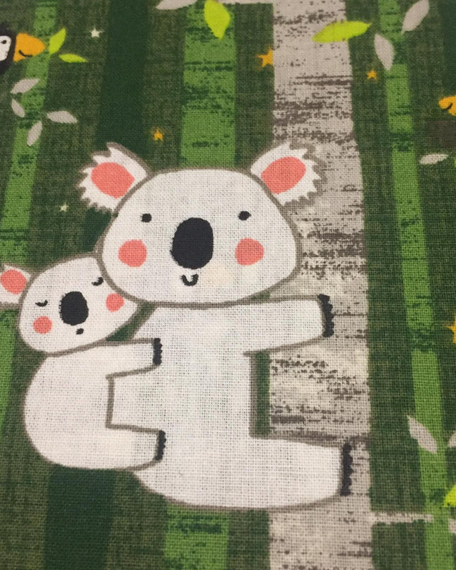 Tessuto in cotone Koala
