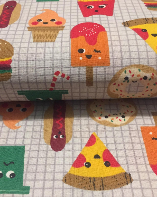 Tessuto in cotone Happy