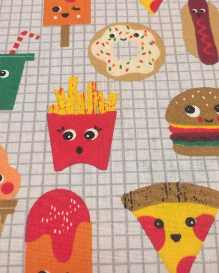 Tessuto in cotone Happy