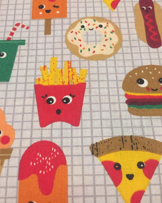 Tessuto in cotone Happy