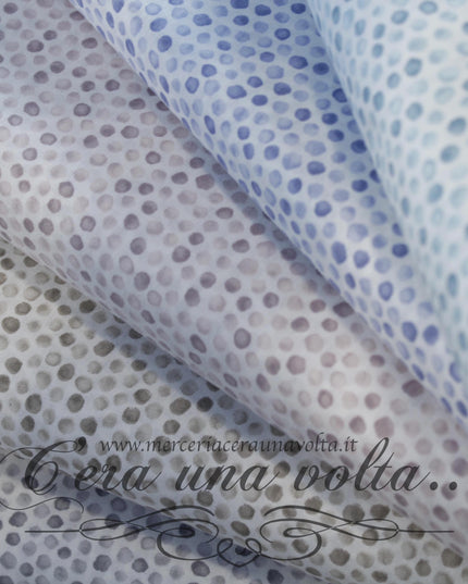 Tessuto in cotone Bubble