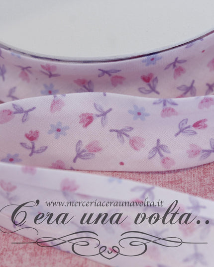 Sbieco di cotone Tulipani