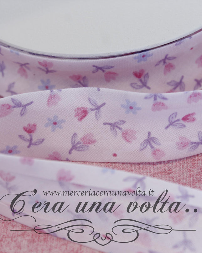 Sbieco di cotone Tulipani