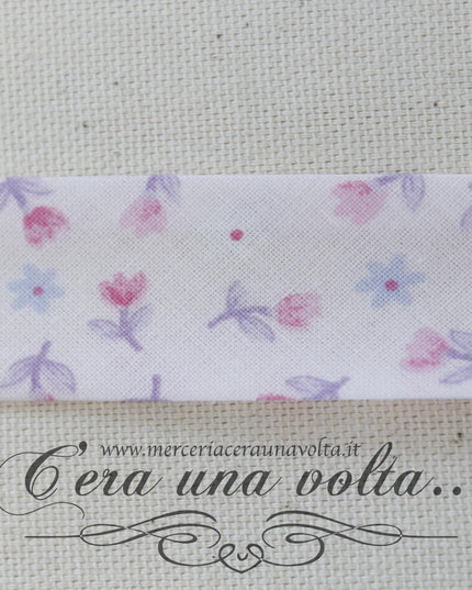 Sbieco di cotone Tulipani
