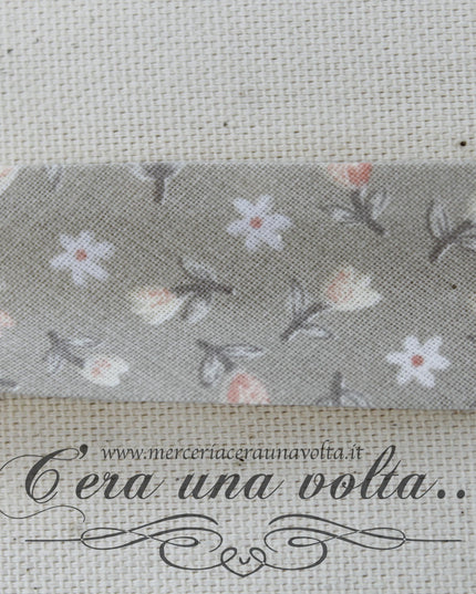 Sbieco di cotone Flowers