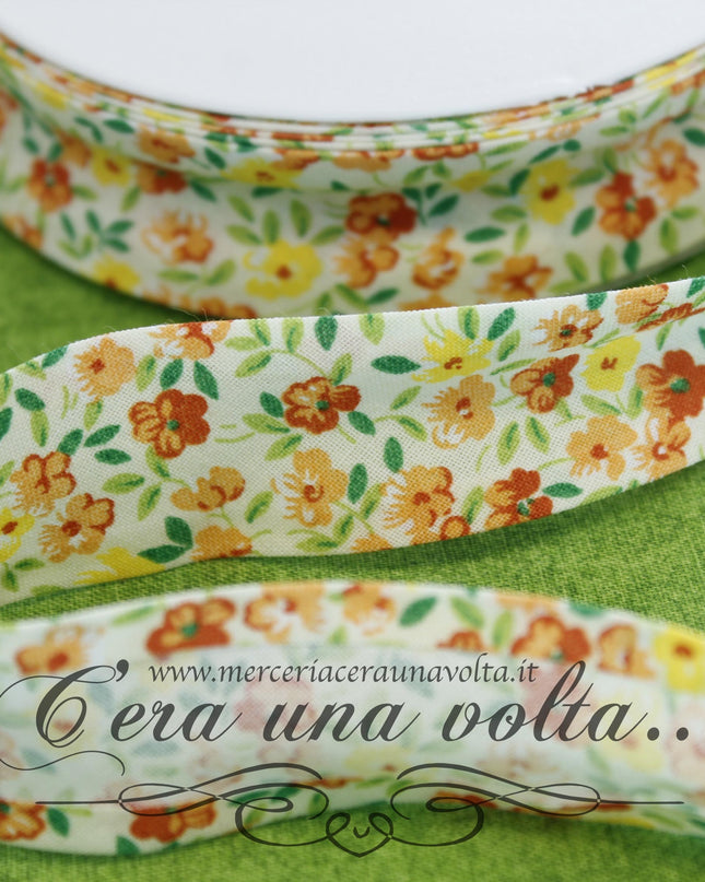 Sbieco di cotone Orange