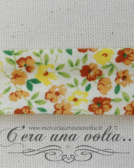 Sbieco di cotone Orange