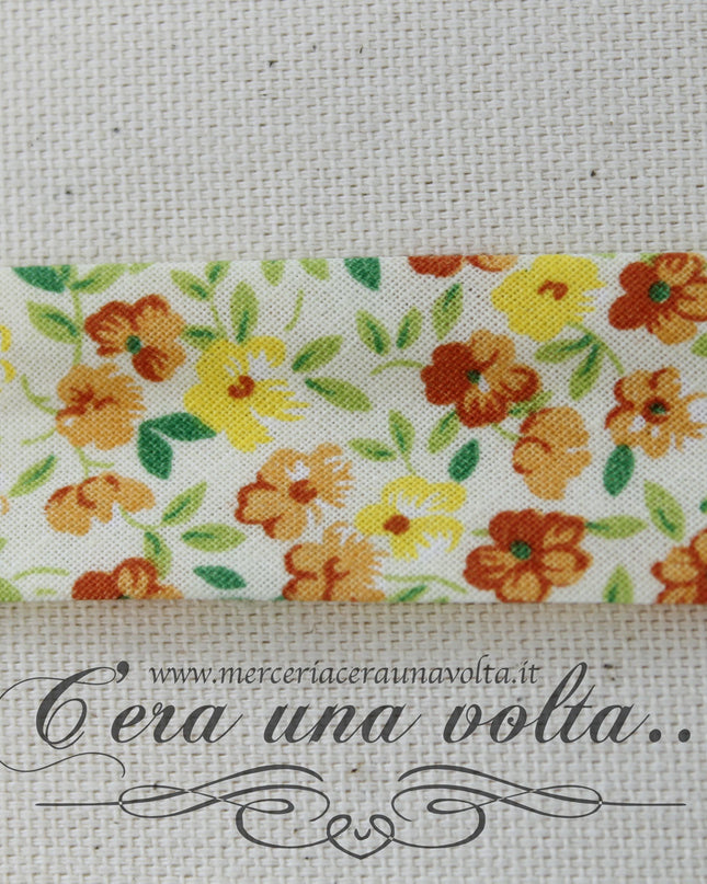 Sbieco di cotone Orange
