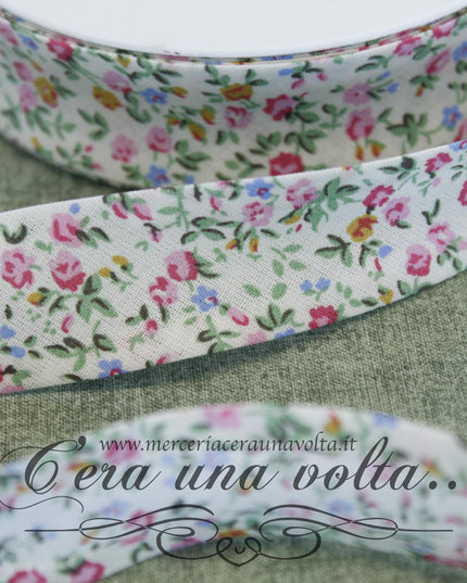 Sbieco di cotone Primavera Rosa
