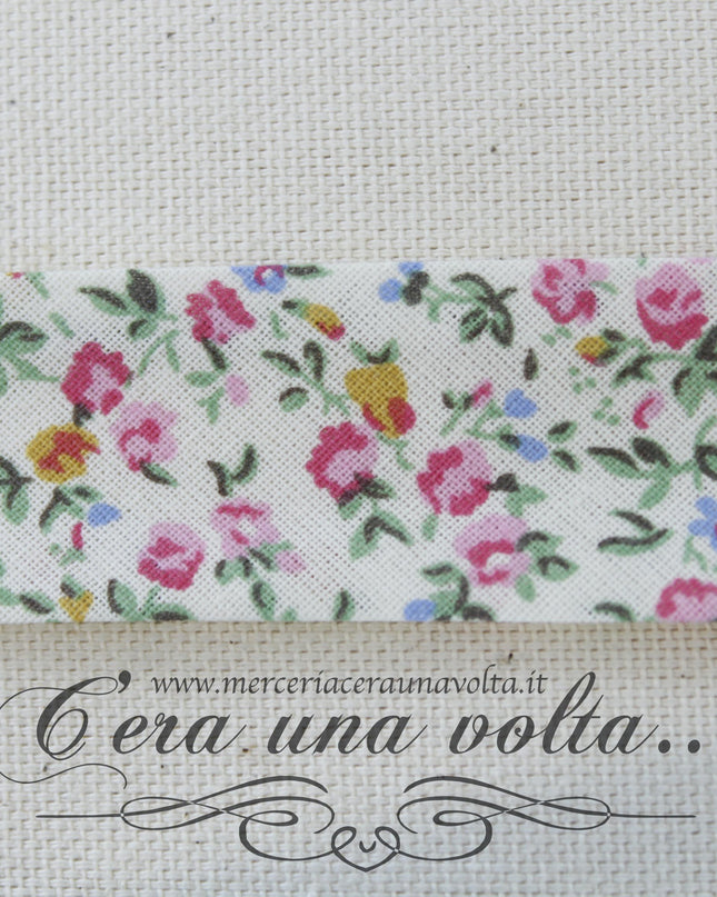 Sbieco di cotone Primavera Rosa