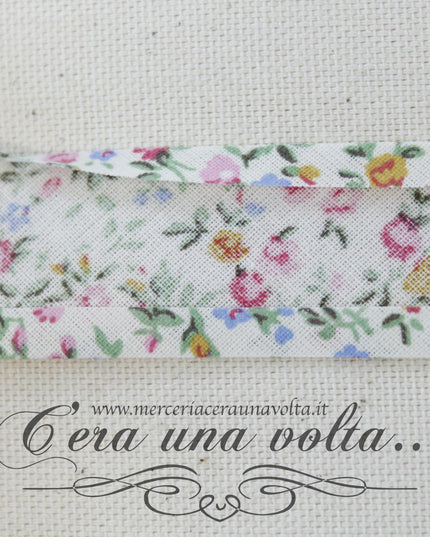 Sbieco di cotone Primavera Rosa