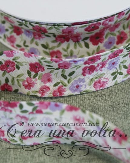 Sbieco di cotone Fleurs
