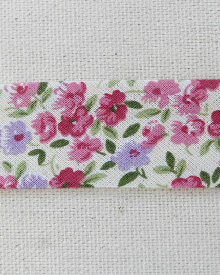 Sbieco di cotone Fleurs