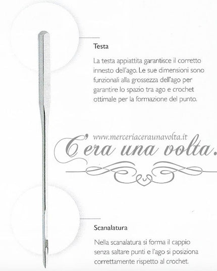 Aghi per tagliacuci Misti Overlock