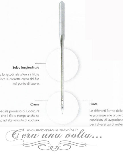 Aghi misti stretch per macchina da cucire