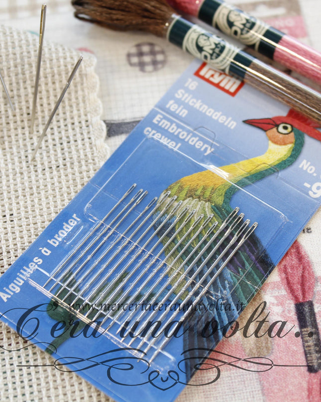 Aghi misti con punta e cruna allungata