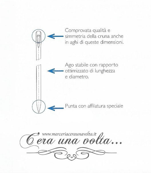 Aghi per cucire a mano Lunghi