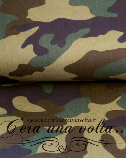 Tessuto Camouflage Mimetico
