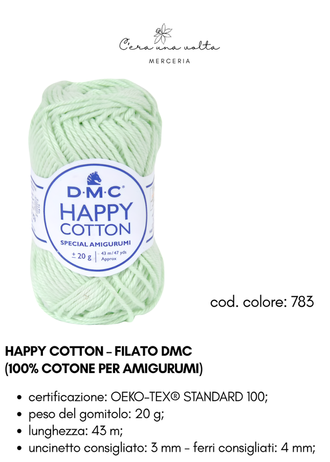 Happy Cotton – Filato DMC (100% cotone per amigurumi)