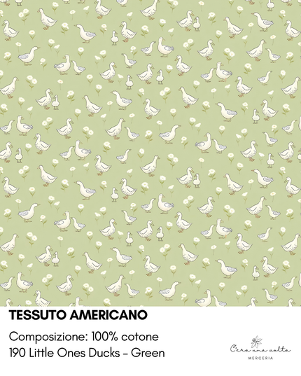 Tessuto americano Little Ones Ducks
