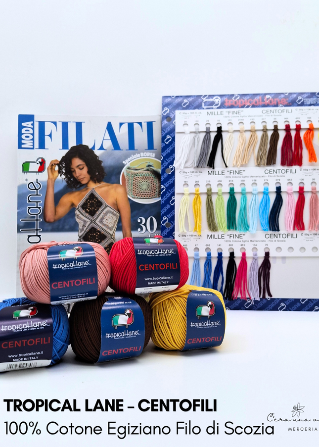 Tropical Lane – Centofili (100% Cotone Egiziano Filo di Scozia)