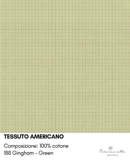 Tessuto americano Gingham