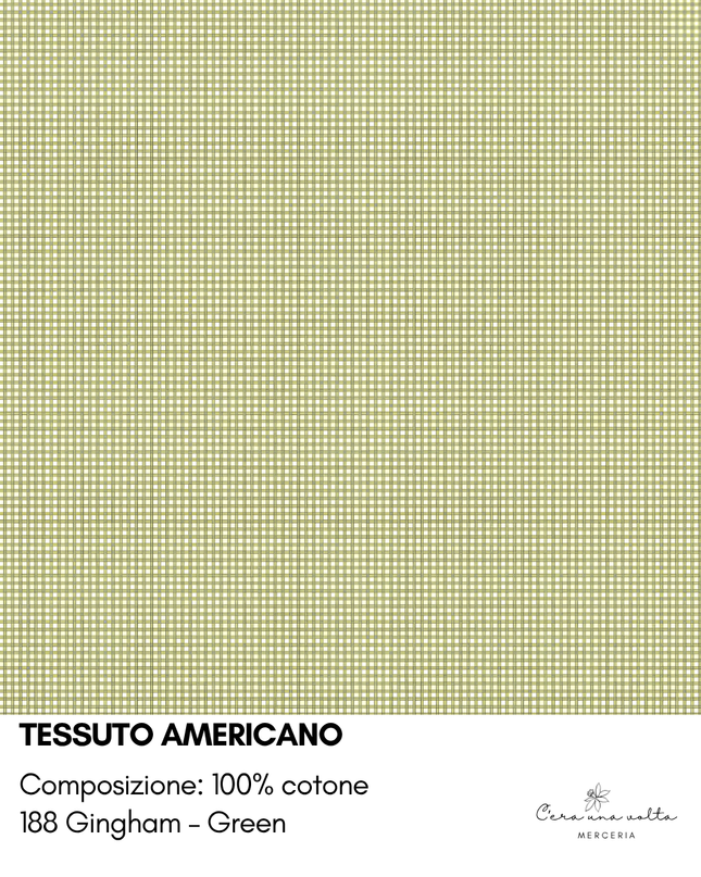 Tessuto americano Gingham