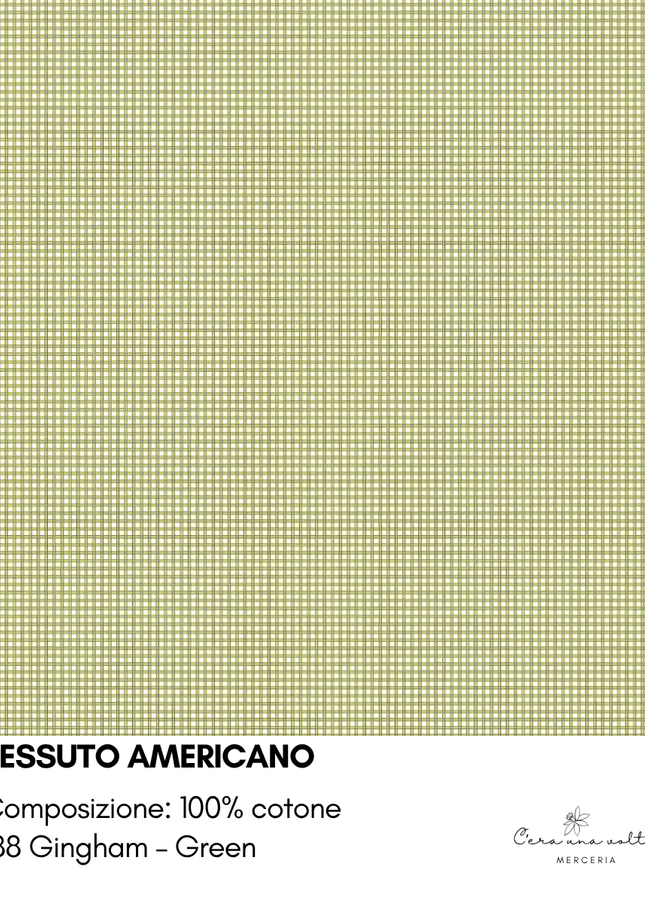 Tessuto americano Gingham