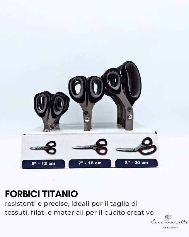 Forbici in titanio CUCIRINI TRE STELLE