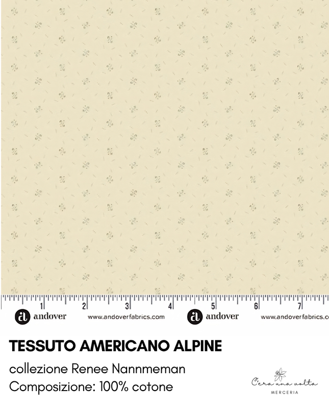 Tessuto americano Alpine collezione Renee Nannmeman