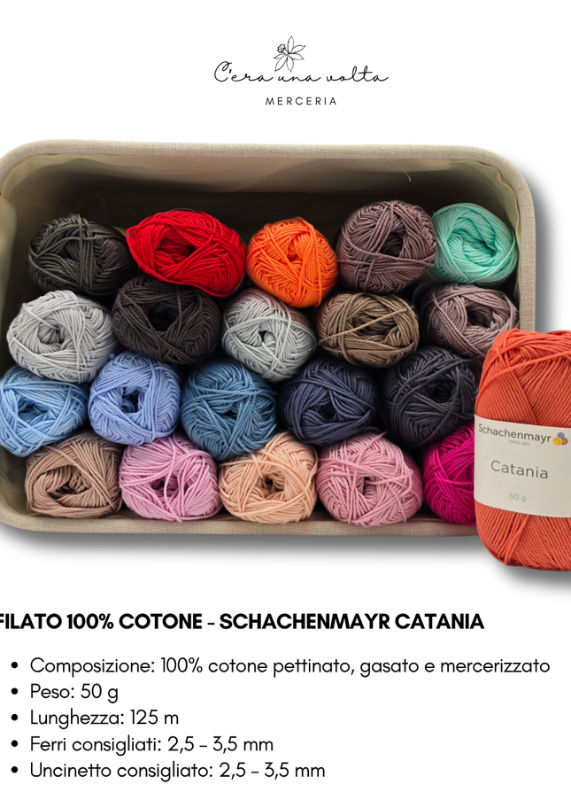Filato 100% Cotone - Schachenmayr Catania
