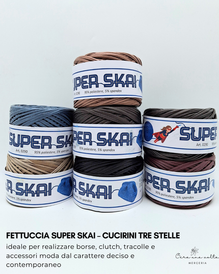Fettuccia SUPER SKAI – Cucirini Tre Stelle