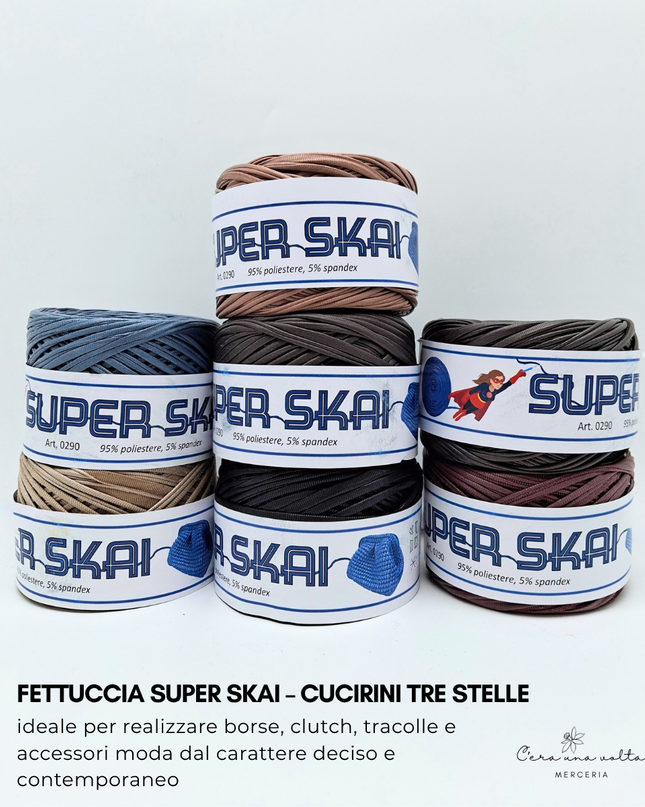 Fettuccia SUPER SKAI – Cucirini Tre Stelle