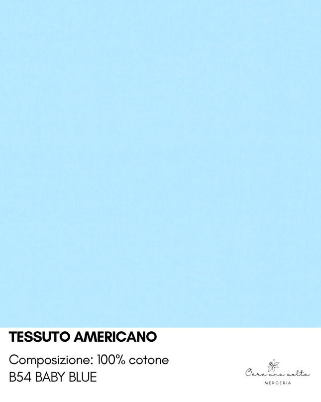 Tessuto americano tinta unita