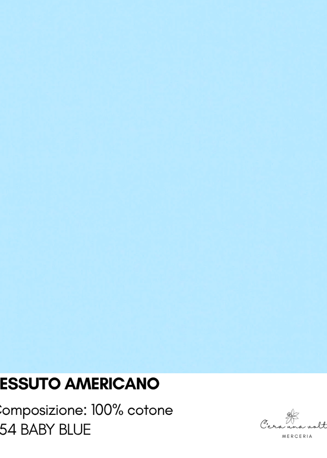 Tessuto americano tinta unita
